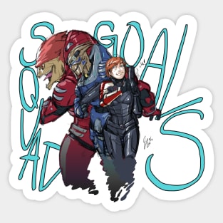 Squad Goals Sticker